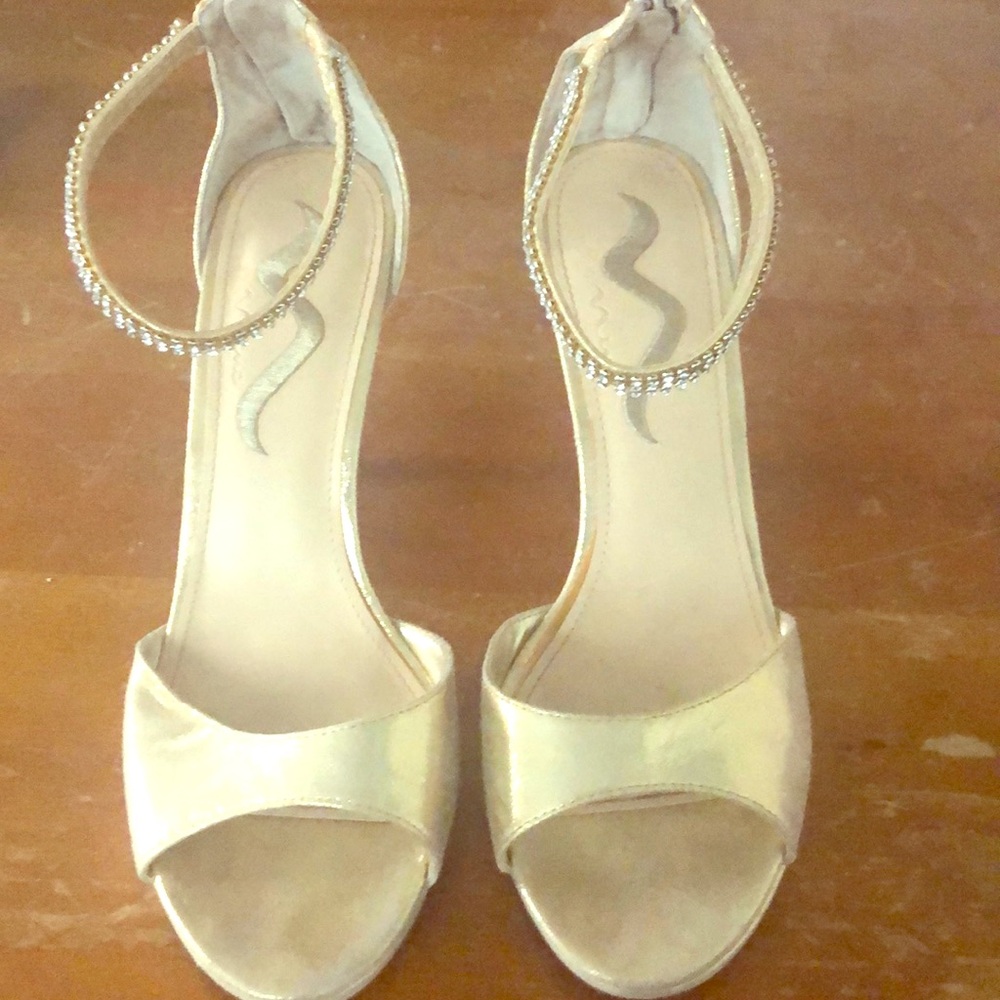 Nina Gold Heels